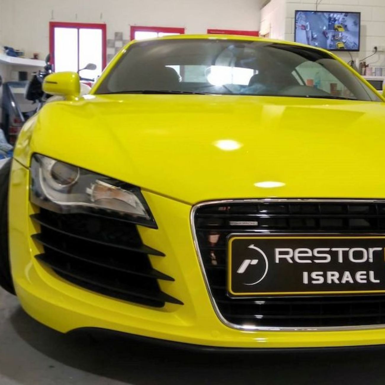 ציפוי ויניל מבריק - צהוב כלנית - Kpmf – תמונה 2