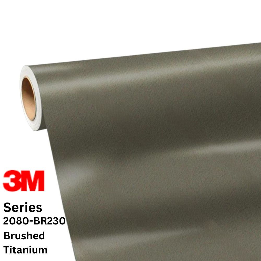 3M ציפוי ויניל בגימור Brushed Titanium