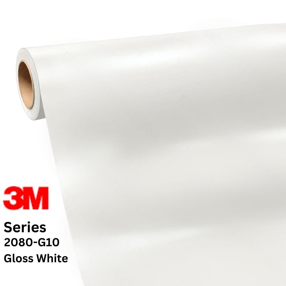 ציפוי ויניל מבריק לבן מטר 1 - 3M