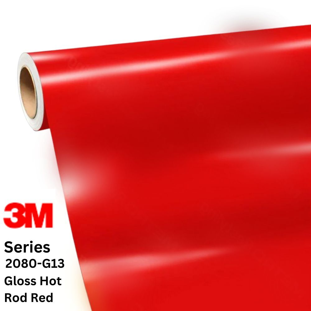 ציפוי ויניל בגוון Hot Rod Red מבריק - 3M