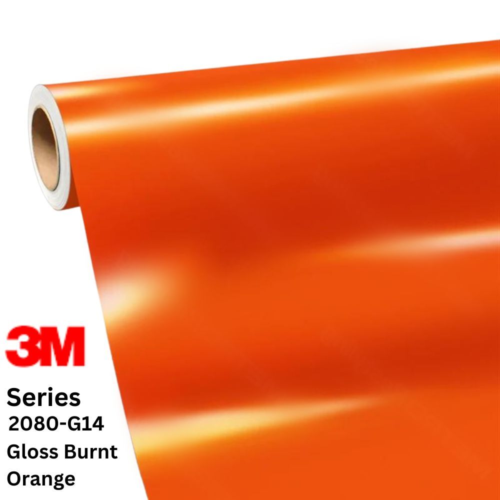 ציפוי ויניל בגוון Burnt Orange מבריק - 3M