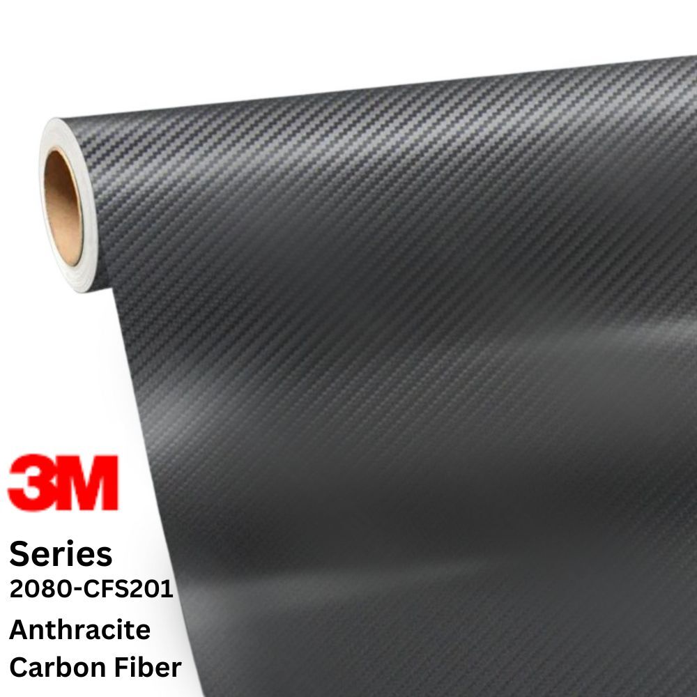 ציפוי קרבון שחור בהיר - 3M