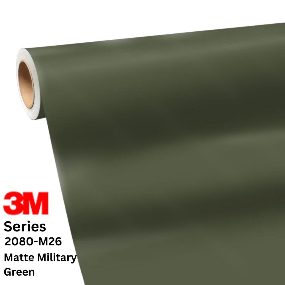 ציפוי ויניל בגוון Military Green מט - 3M