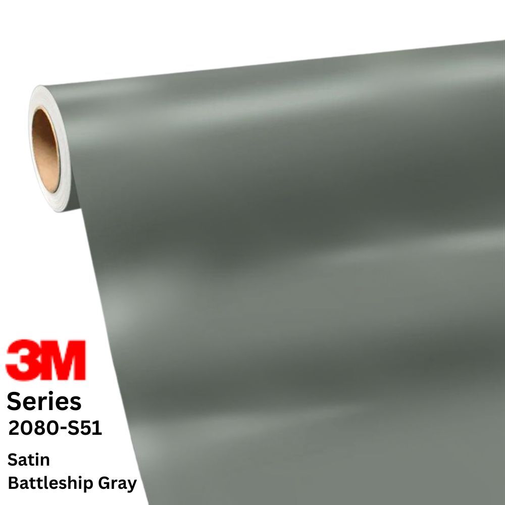 3M ציפוי ויניל בגוון Satin Battleship Gray
