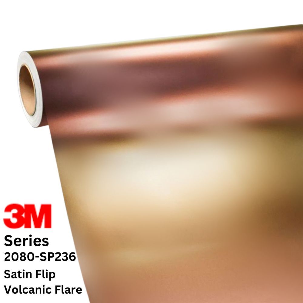 3M ציפוי ויניל בגוון Satin Flip Volcanic Flare
