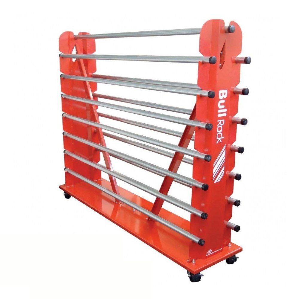 עגלת שינוע ואחסון Bull Rack ל-15 גלילים