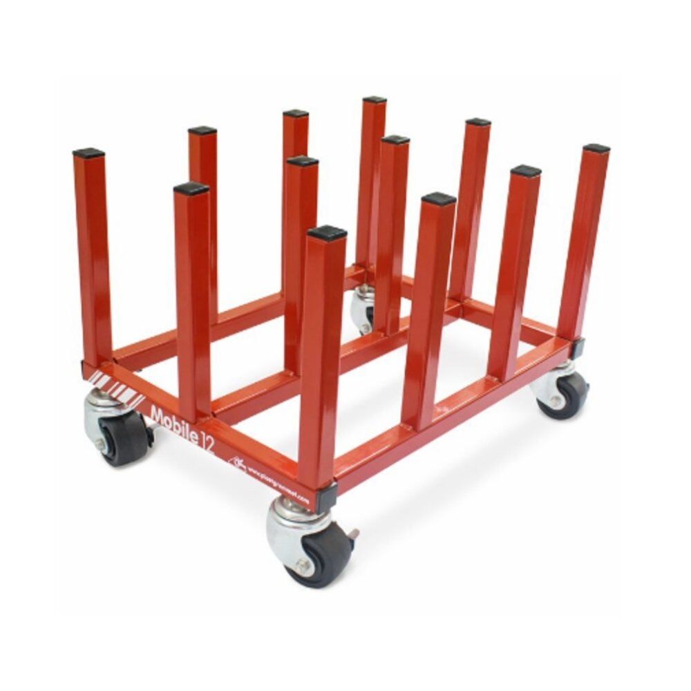 עגלת שינוע מרובעת ל-12 גלילים