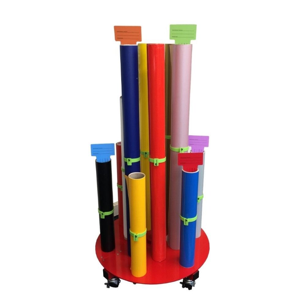 עגלת שינוע עגולה ל-12 גלילים – תמונה 2