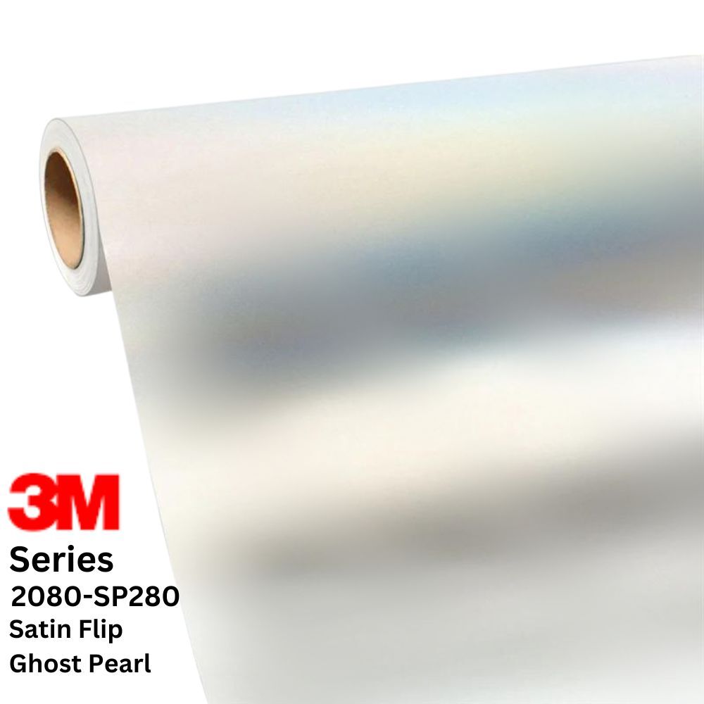 3M ציפוי ויניל בגוון Satin Flip Ghost Pearl