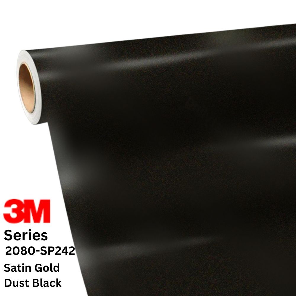 3M ציפוי ויניל בגוון Satin Gold Dust Black