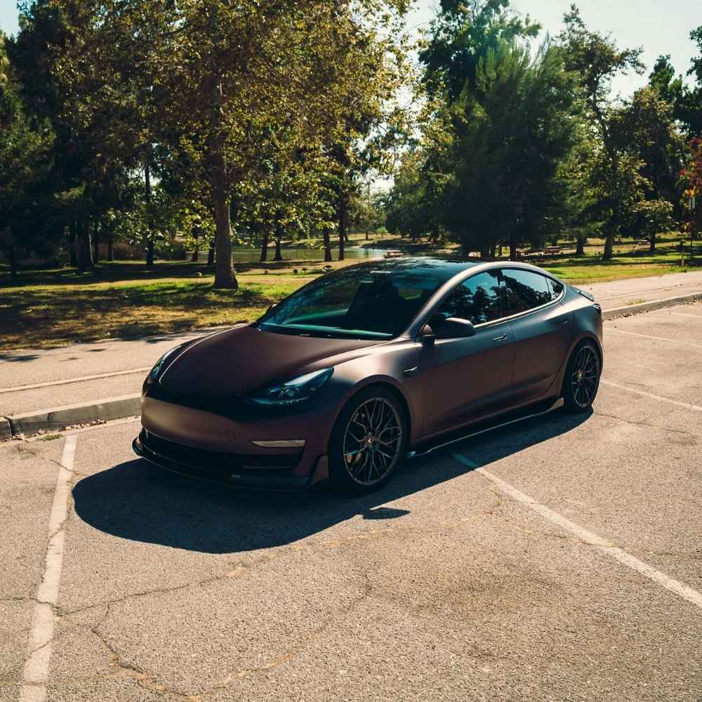 ציפוי PPF סאטן סגול חציל – תמונה 2