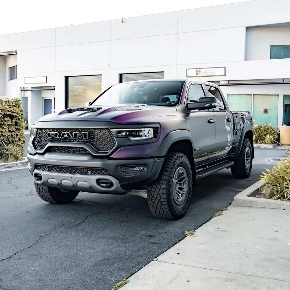 ציפוי PPF סאטן סגול חציל – תמונה 4