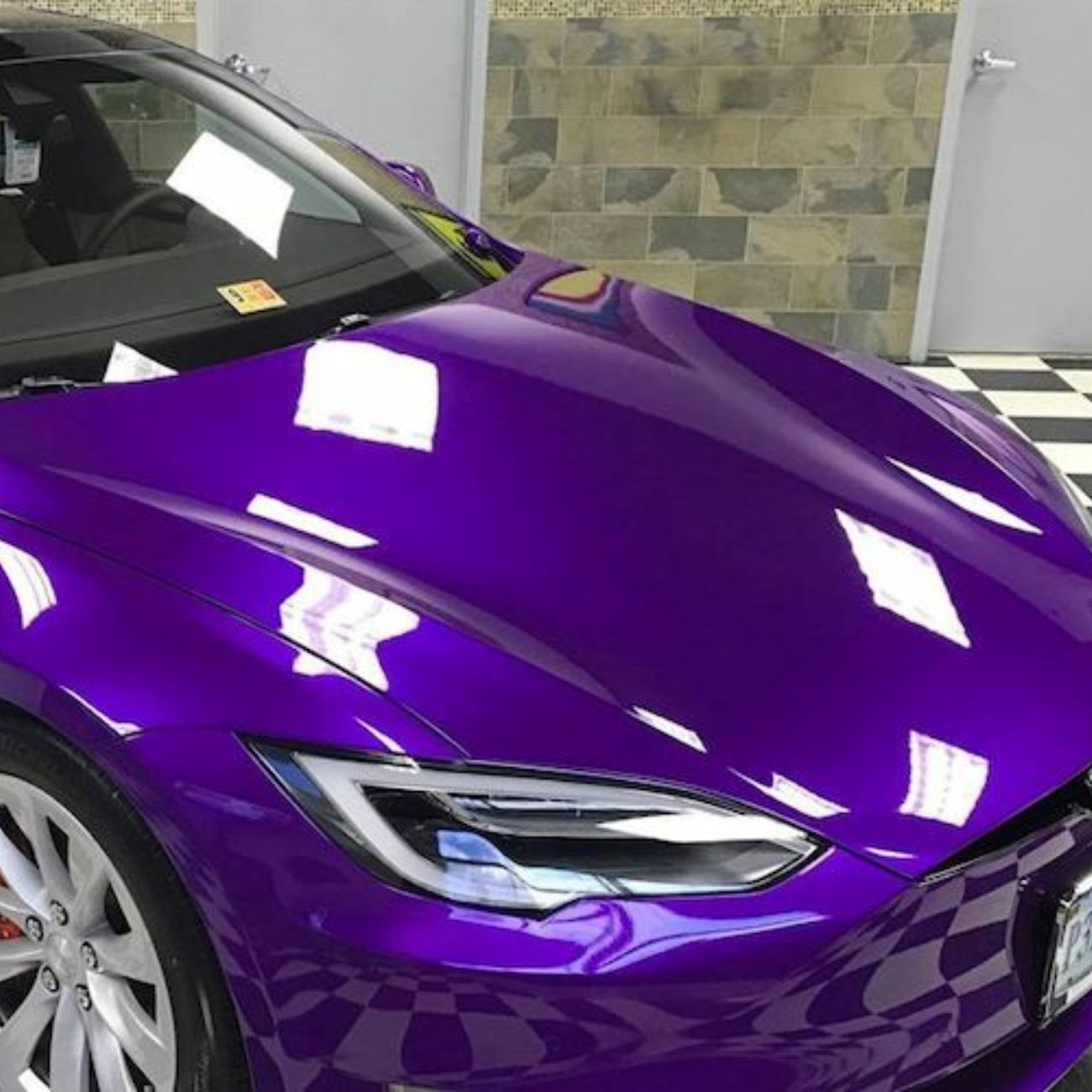 ציפוי ויניל מבריק - סחלב אימפריאלי מטר 1 - Kpmf – תמונה 3