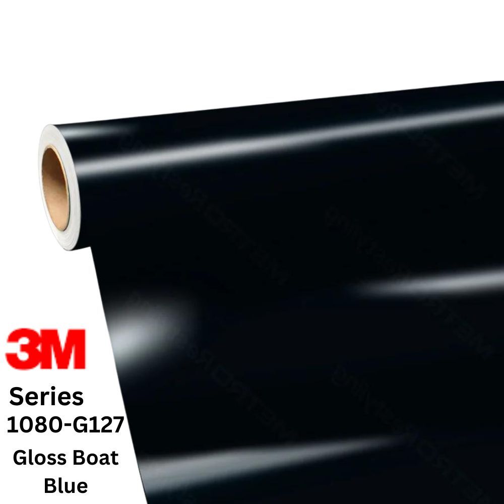 ציפוי ויניל בגוון Boat Blue מבריק - 3M
