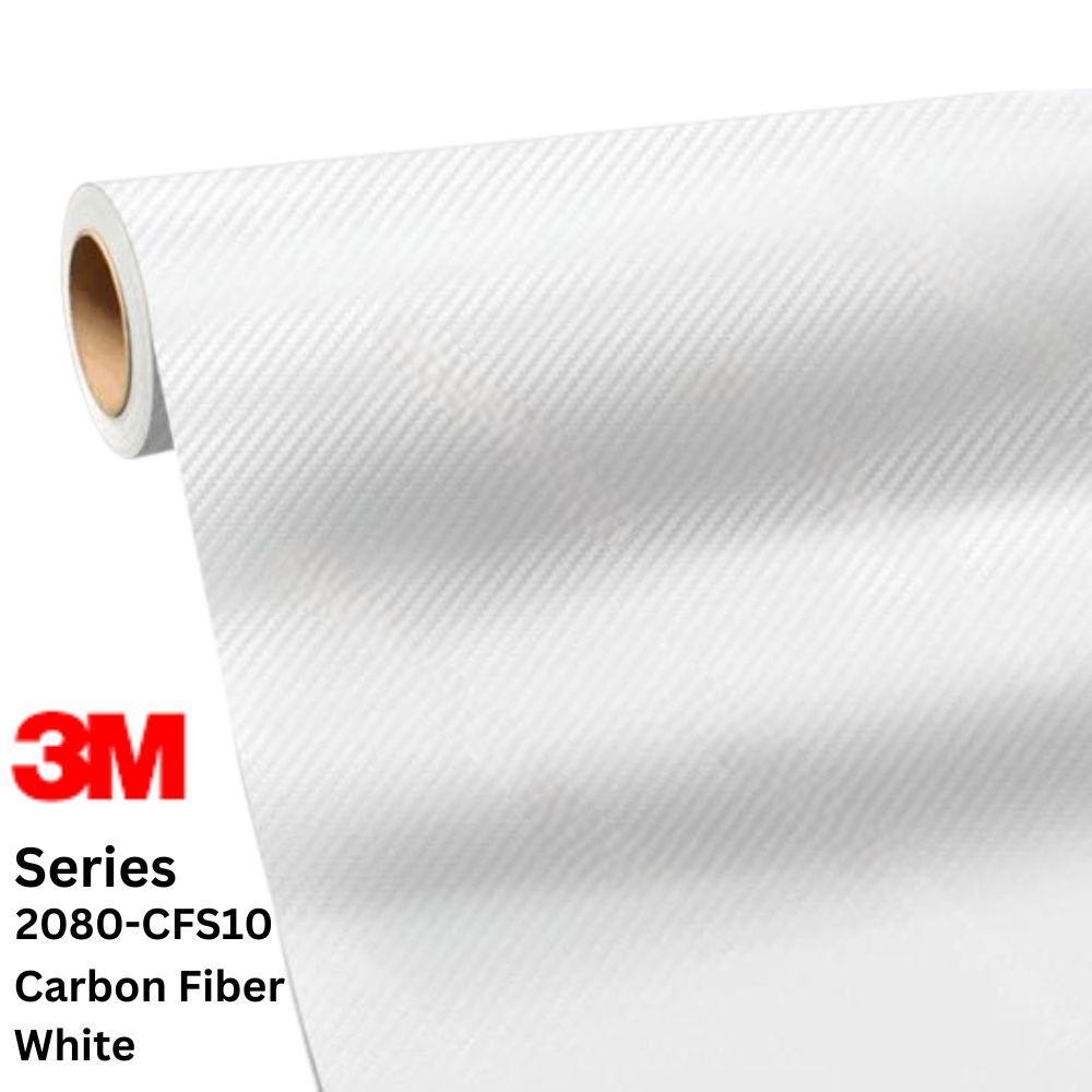 ציפוי קרבון בגימור לבן - 3M