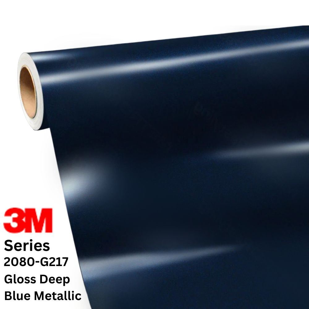 ציפוי ויניל בגוון Deep Blue מטאלי מבריק - 3M