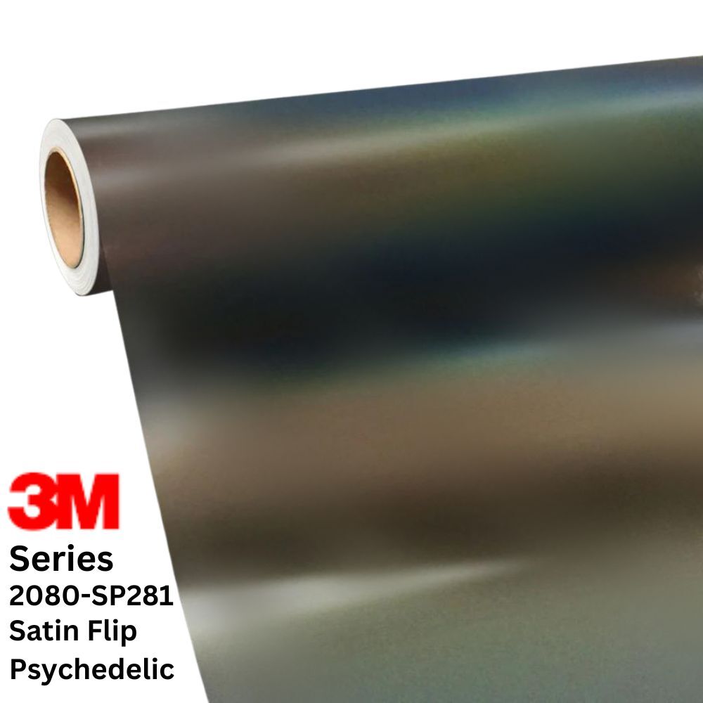 3M ציפוי ויניל בגוון Satin Flip Psychedelic