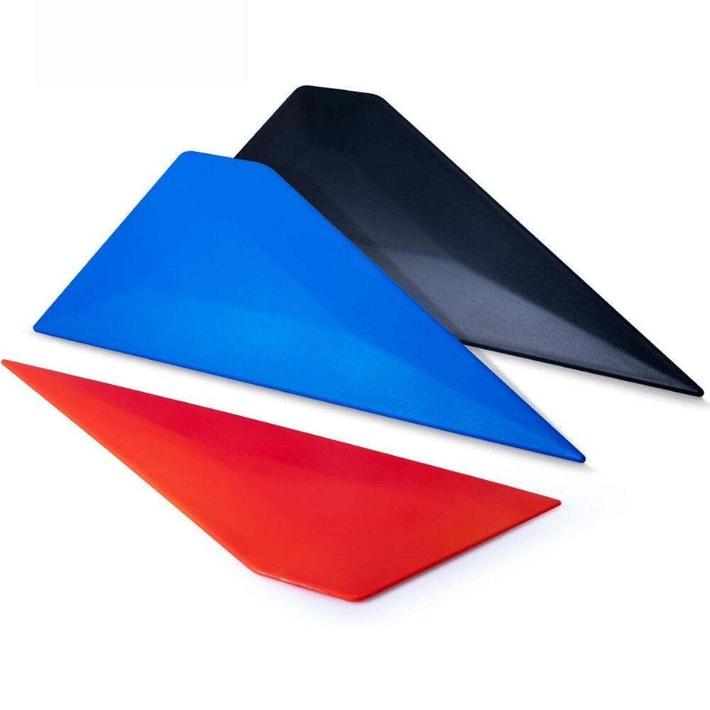 סט משולשים ליישום ציפויי חלונות