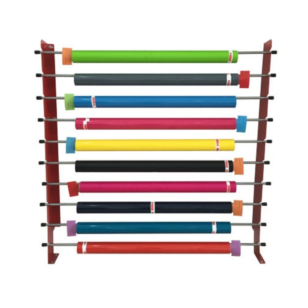 מתקן אחסון מקובע לקיר ל-10 גלילים – תמונה 2