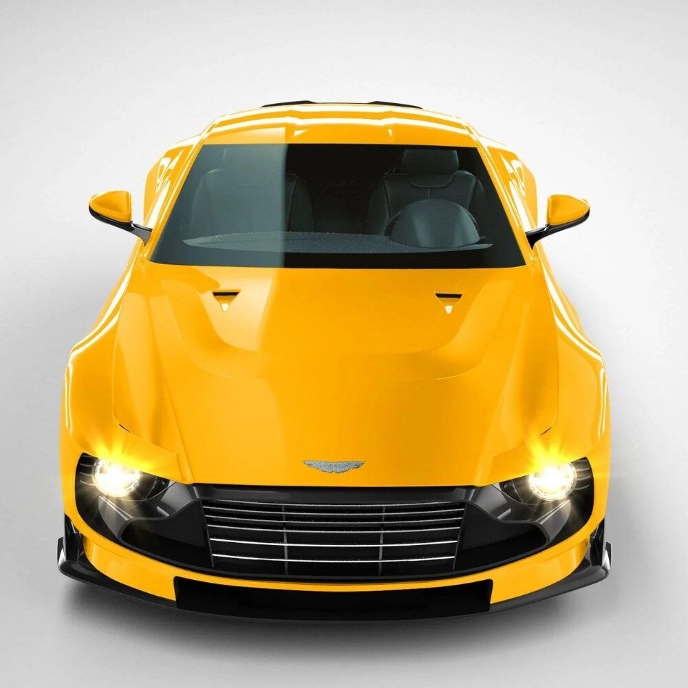 גליל ציפוי PPF צהוב מבריק – תמונה 2