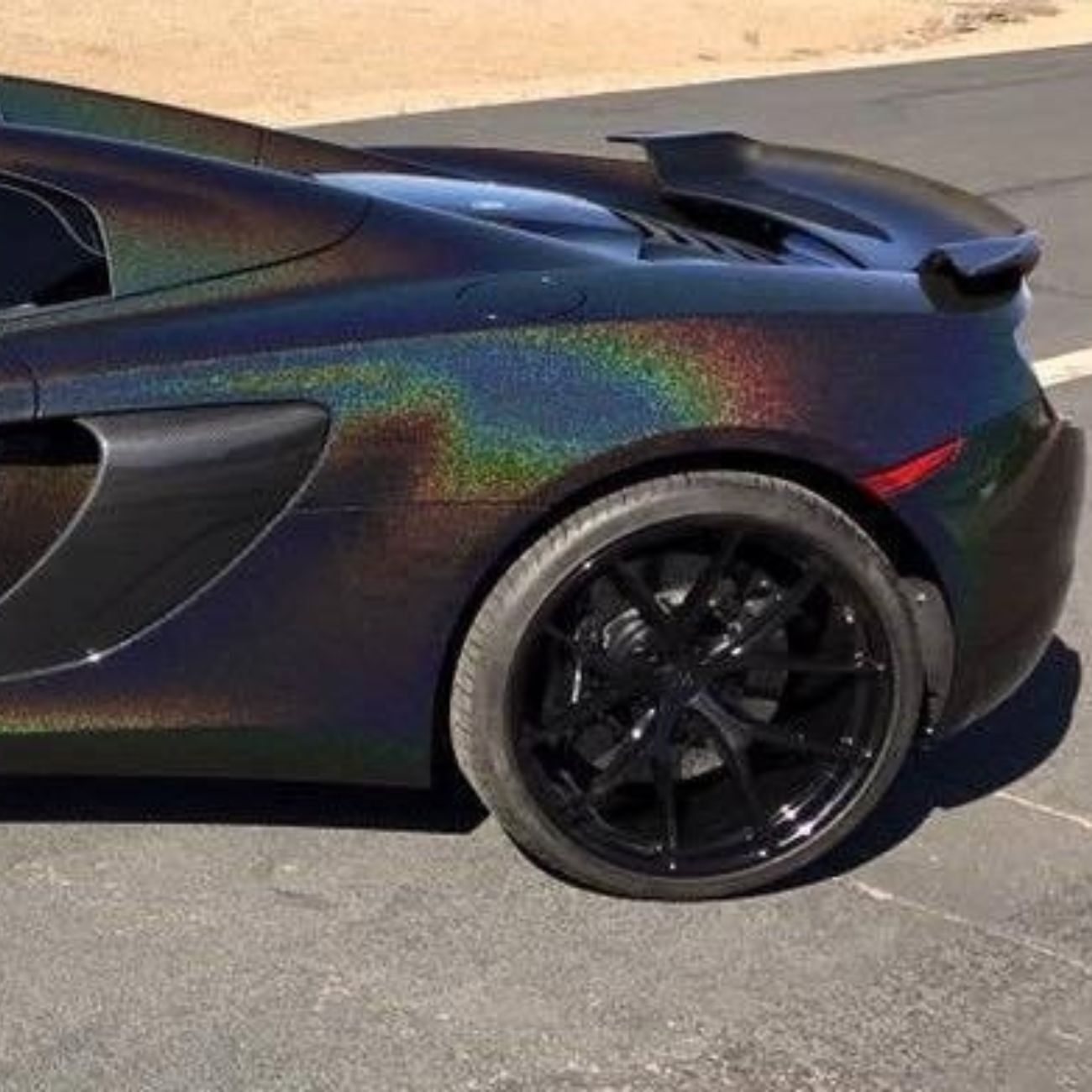 ציפוי ויניל מבריק - שחור מורפיוס פנינה מטר 1 - Kpmf – תמונה 2